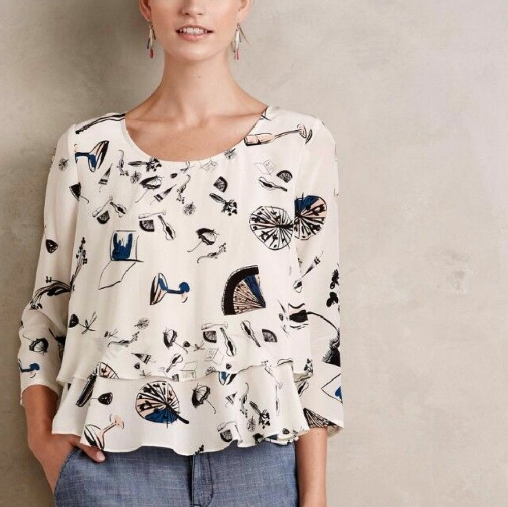 Anthropologie Maeve top